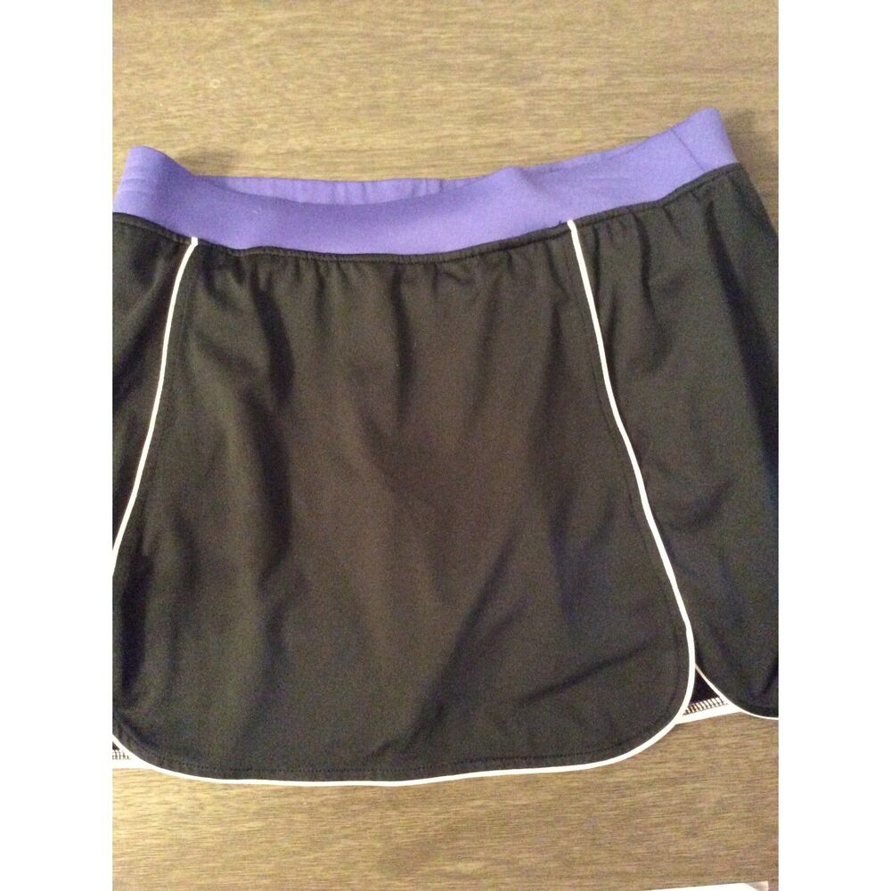 Tail Black Purple Skort Skirt Golf Pickleball Athletic Medium
